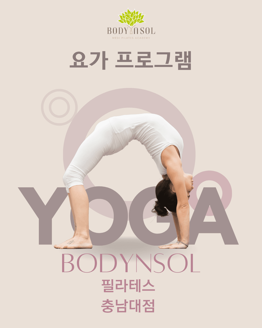 📢 바디앤솔 필라테스 충남대점 요가 클래스 안내